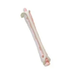 Comair Kaltwellwickler lang rosa/weiß 12er Beutel