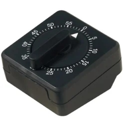 Comair Kurzzeit Timer mit Wandbefestigung Schwarz