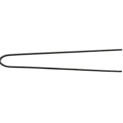 Comair Lockennadeln geriffelt 72 mm 500er Box Schwarz