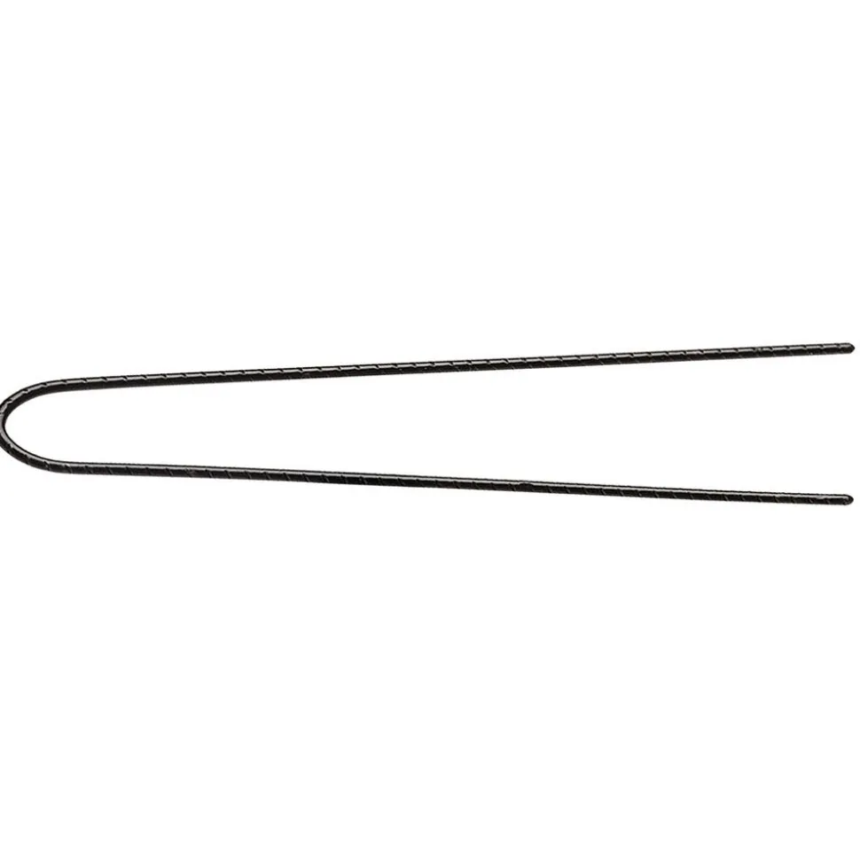 Comair Lockennadeln geriffelt 72 mm 500er Box Schwarz