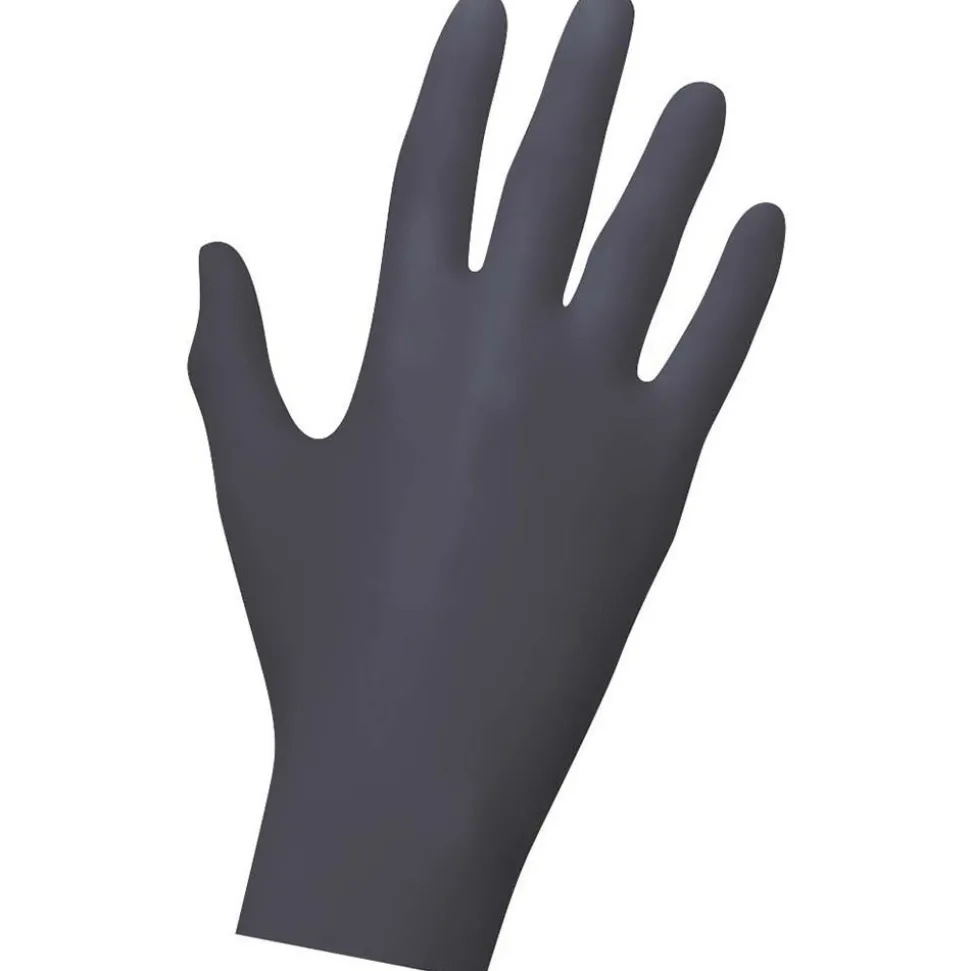 Comair Nitrilhandschuhe S Puderfrei 100er Box schwarz