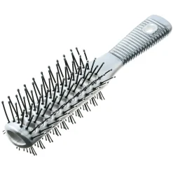 Comair Tunnelventbürste doppelseitig silbergrau