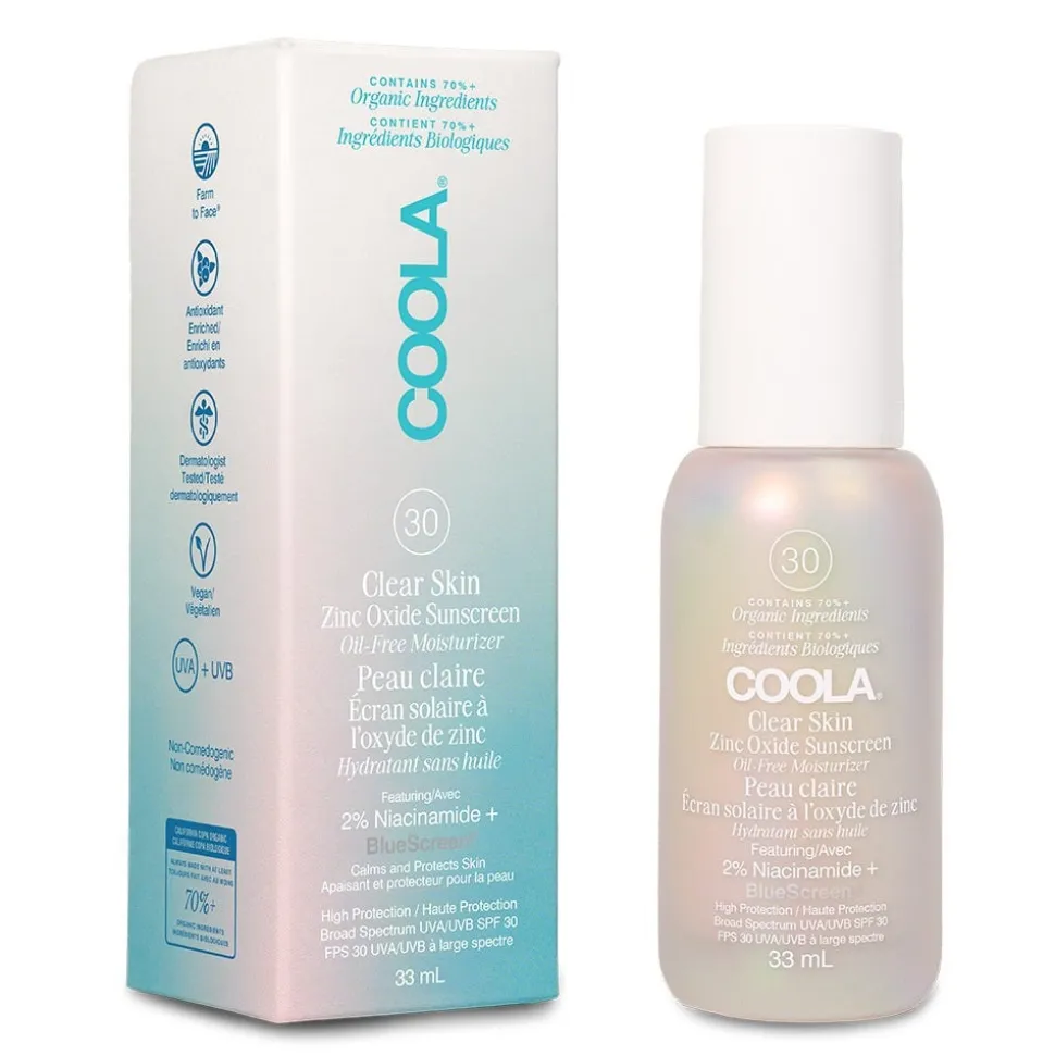 COOLA Clear Skin Mineral Sunscreen SPF30 33 ml