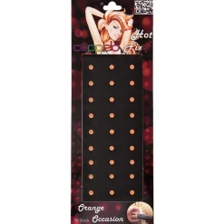 coppelo Hot Fix Haarschmuck Orange Occasion