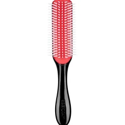 Denman Haarbürste D3 Original, schwarz/rot