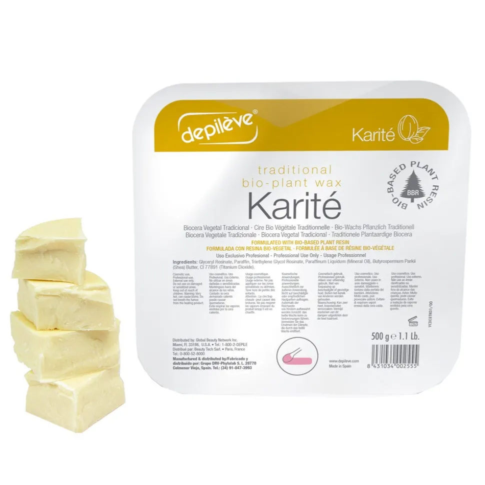 depileve Biowax Traditional Karite 2x 500 g