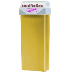 depileve Wachspatrone Pine Rosin Wax mit breitem Rollaufsatz 100 ml