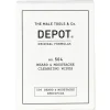 DEPOT 504 Beard & Moustache Cleansing Wipes 12er Pack