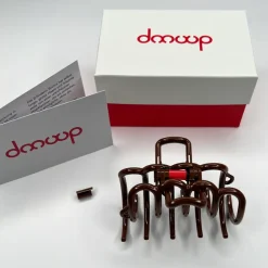 doouup Chocolate Brown Haarklammer