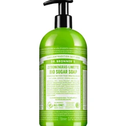 Dr. Bronner's Bio Sugar Soap Zitronengras-Limette 710 ml
