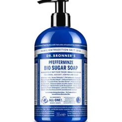 Dr. Bronner's Bio Sugar Soap Pfefferminze 355 ml