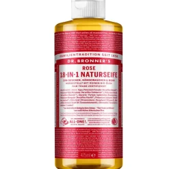 Dr. Bronner's 18-in-1 Naturseife Rose 475 ml