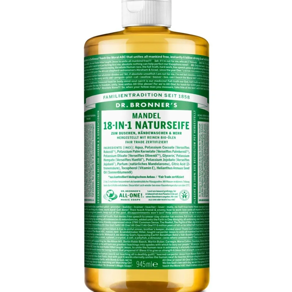 Dr. Bronner's 18-in-1 Naturseife Mandel 945 ml