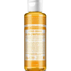 Dr. Bronners 18-in-1 Naturseife Zitrus-Orange 120 ml