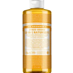 Dr. Bronner's 18-in-1 Naturseife Zitrus Orange 475 ml