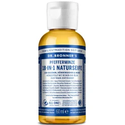 Dr. Bronner's 18-in-1 Naturseife Pfefferminze 60 ml