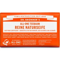 Dr. Bronner's Reine Naturseife Teebaum 140 g