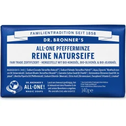 Dr. Bronner's Reine Naturseife Pfefferminze 140 g