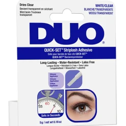 DUO Quick Set Striplash Adhesive Clear 5 g