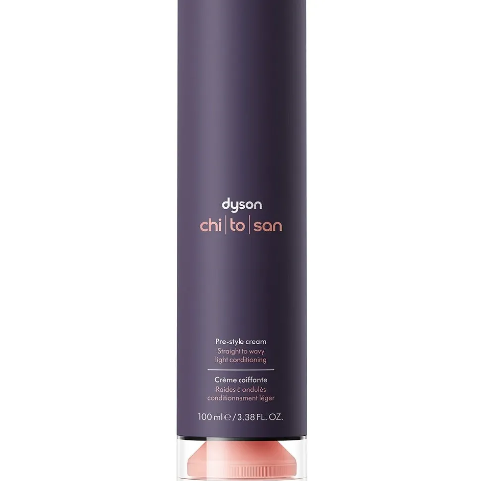 Dyson Chitosan Glattes bis Welliges Haar Pre-Style Cream light 100 ml