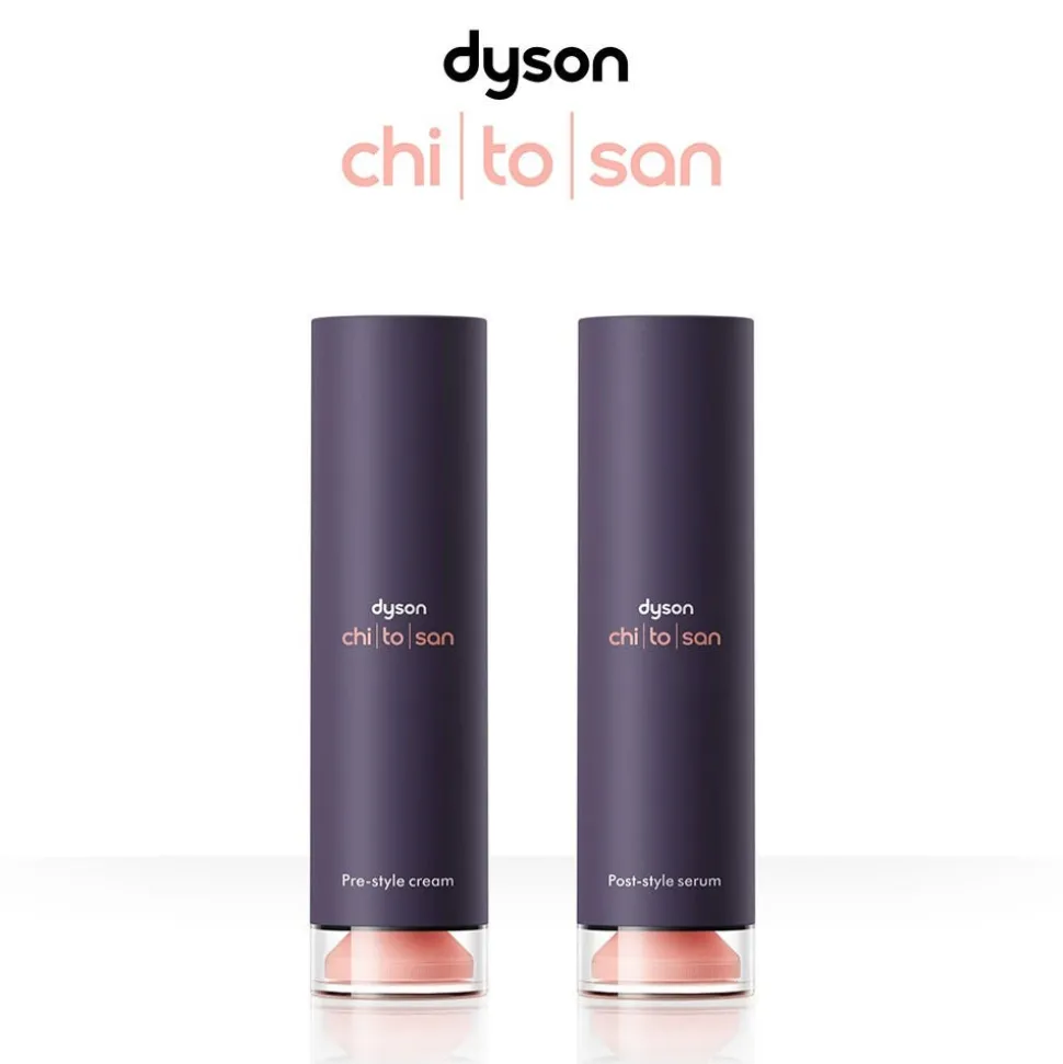 Dyson Chitosan Glattes bis Welliges Haar Pre-Style Cream light 100 ml
