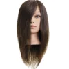 Efalock Übungskopf Hanna Humanhaar braun 40-45 cm