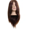 Efalock Übungskopf Lina Naturhaar-Mix braun 50 cm