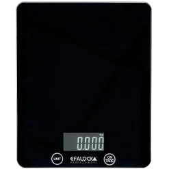 Efalock Digitalwaage Expert Glas Schwarz