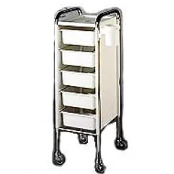 Efalock Piccolo Bedienungswagen SCHWARZ