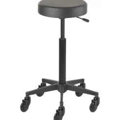 Efalock Rollhocker Clic Tec Round schwarz L