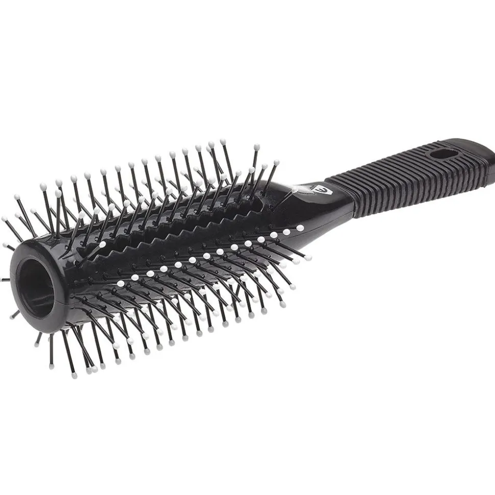 Efalock Rundtunnelventbürste schwarz