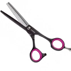 e-kwip Black F Modellierschere 5,5 Zoll 28 Zähne