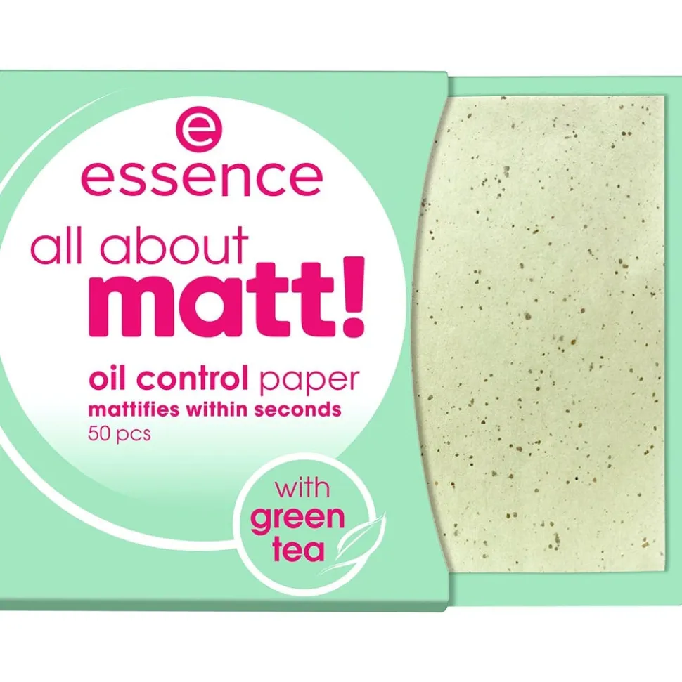 essence all about matt! oil control paper 12 g