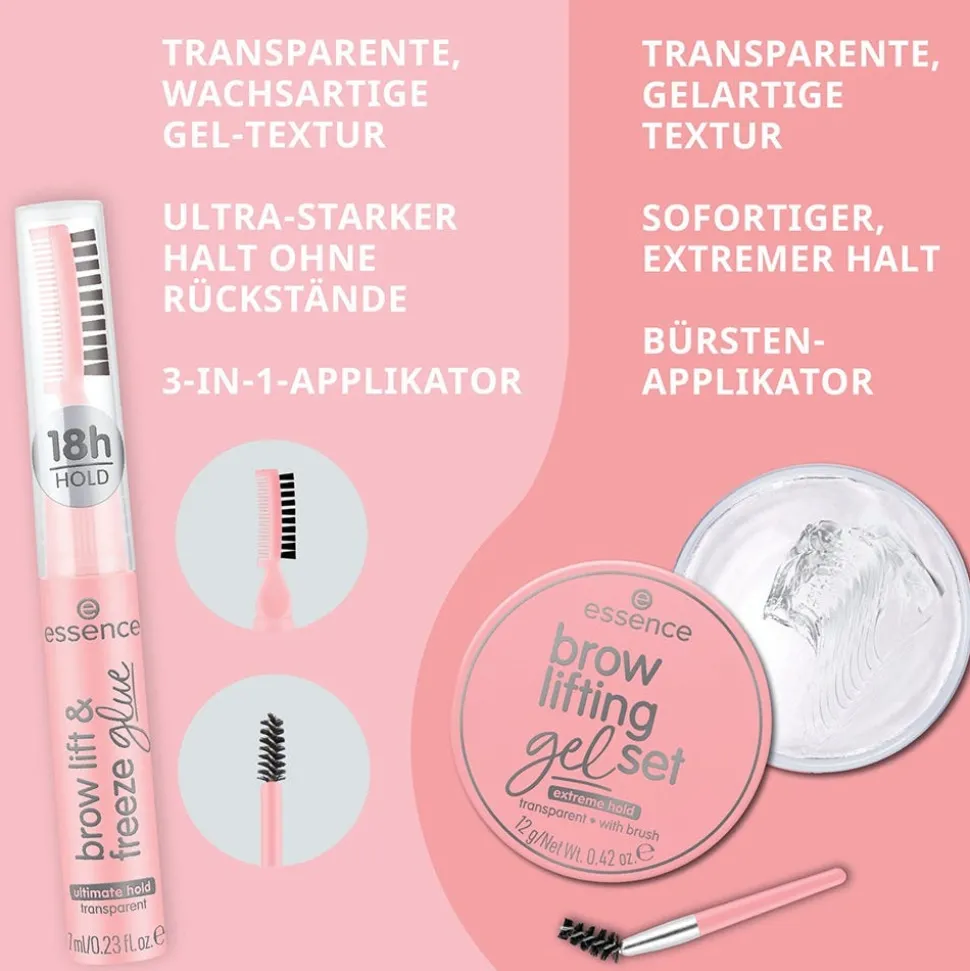 essence brow lifting gel Set