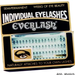 Everlash Wimpern long lang schwarz
