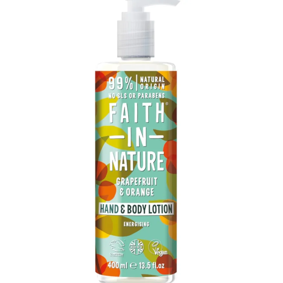 Faith in Nature Grapefruit Orange Hand & Bodylotion 400 ml
