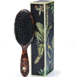 Fan Palm Boar- & Nylon Brush Turtle - Medium