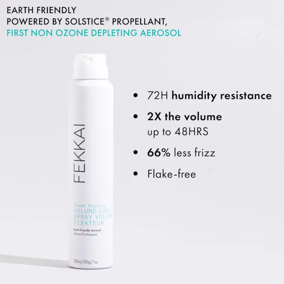 Fekkai Green Aerosol Volume Lock Firm Hold Hair 200 ml