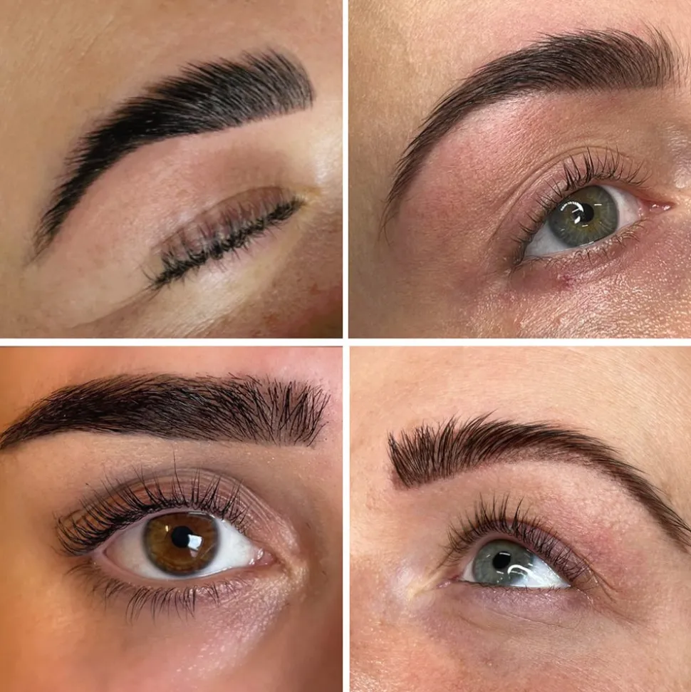 fleeky Browhenna Kit Mini Dark Brown