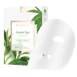 FOREO Sweden Farm To Face Collection Sheet Mask Green Tea 3 Stück