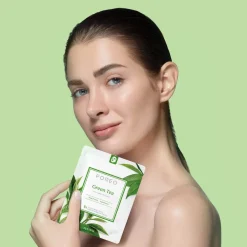 FOREO Sweden Farm To Face Collection Sheet Mask Green Tea 3 Stück