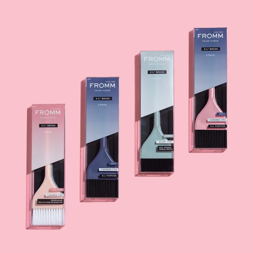 Fromm Color Accessories Fester Farbpinsel 1/4 Inch 2 Stück