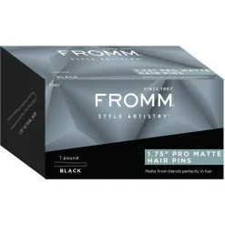 Fromm Essentials Haarklemmen Schwarz 1.75 Inch 750 Stück
