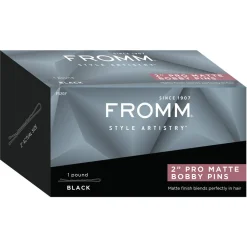 Fromm Essentials Haarklemmen Schwarz 2 Inch 600 Stück
