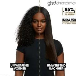 ghd chronos max Styler mit größeren Platten white