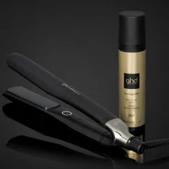 ghd platinum+ Glätteisen schwarz & bodyguard Hitzeschutz Pflegebundle