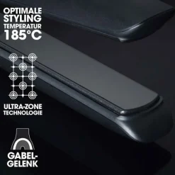 ghd platinum+ Glätteisen schwarz & bodyguard Hitzeschutz Pflegebundle