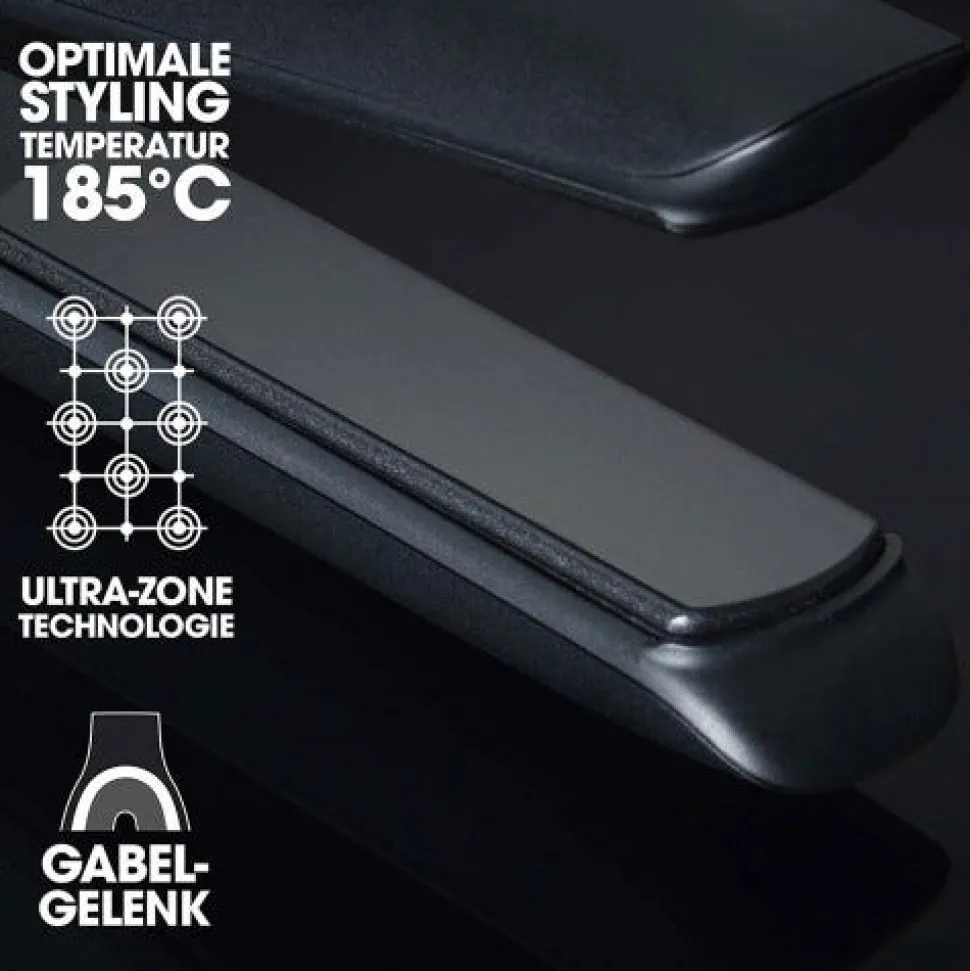 ghd platinum+ Glätteisen schwarz & bodyguard Hitzeschutz Pflegebundle