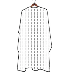 GØLD´s Barber Umhang - White Pattern