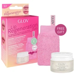 GLOV 2 in 1 Lip Care Exfoliating Glove and Lip Set